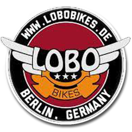 Lobo Bikes autorisierter Indian Motorcycles Dealer Berlin Brandenburg - Logo (weißer Rand)