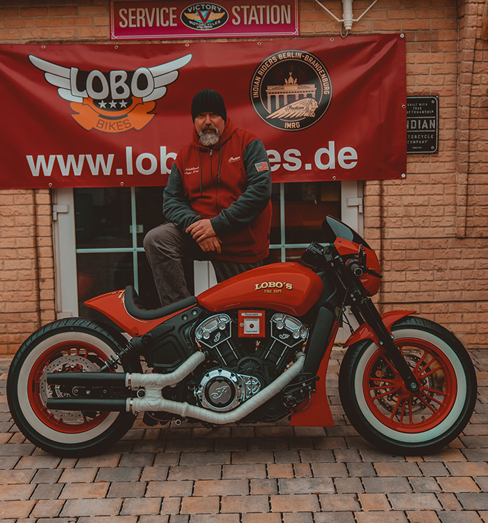 Lobo Bikes autorisierter Indian Motorcycles Dealer Berlin Brandenburg - Verkauf, Werkstatt und Fahrschule - Team - Stefan Linke